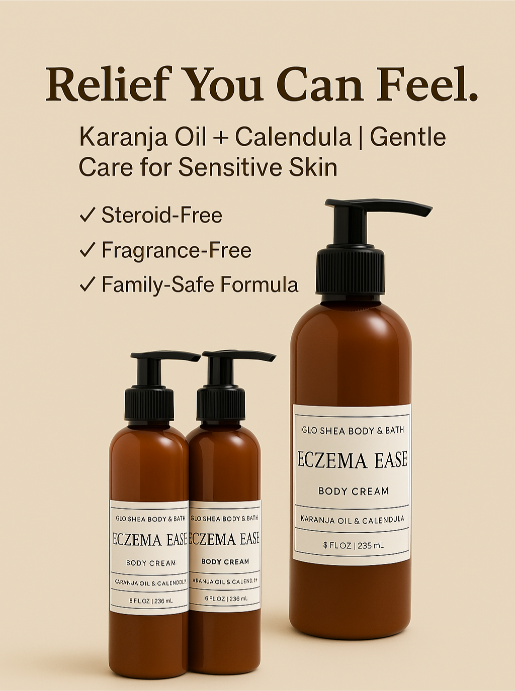 Eczema Ease Body Butter Cream
