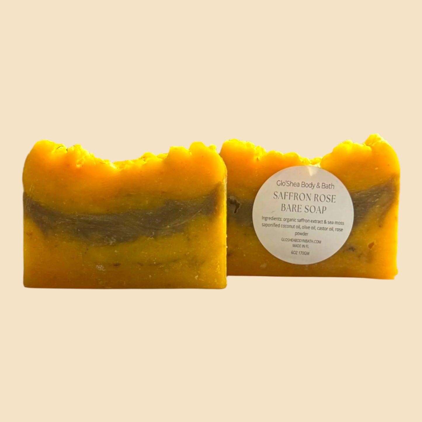Saffron Rose Bare Soap